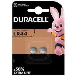 DURACELL Knopfzelle LR44B2 Blister