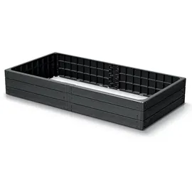 Prosperplast Hochbeet 149,2 x 75,5 x 25 cm Anthrazit