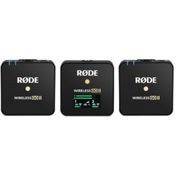 Rode Wireless GO II digitales 2-Kanal Drahtlos