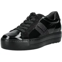 Paul Green Damen Low-Top Sneaker Schwarz 39