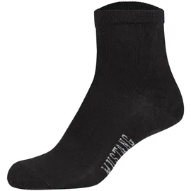Mustang Casual Bio-Baumwolle Kurzsocken 6er Pack Schwarz 35-38