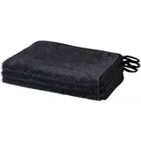 Pearl 3er-Set XXL-Mikrofaser-Trockentuch, 40 x 60 cm, schwarz