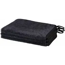 Pearl 3er-Set XXL-Mikrofaser-Trockentuch, 40 x 60 cm, schwarz