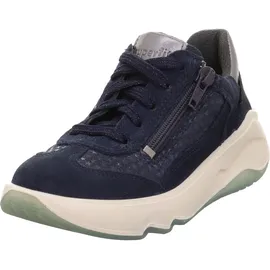 superfit Mädchen Melody Gore-tex Sneaker, Blau 8000, 36 EU Schmal