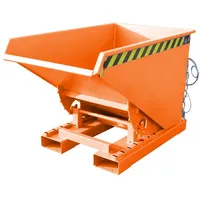 Bauer Kippbehälter Stahl 0,3 m3 Gelborange