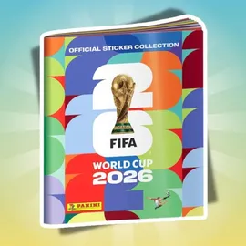 Panini FIFA World Cup 2026 Sticker Collection Box (100) Display