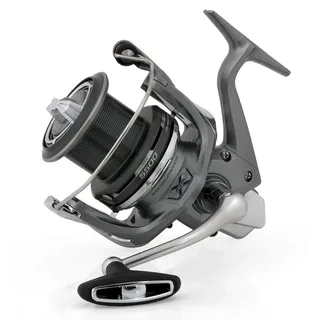 Shimano Ultegra 5500Xsd Surfcast-Angelrolle mit Vorderbremse, Ult5500Xsd, grau , schwarz