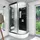 AcquaVapore Dampfdusche Sauna 80x120 cm