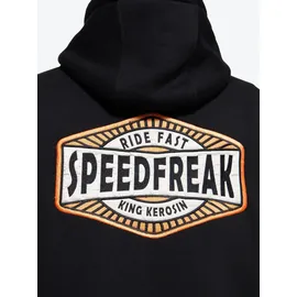 King Kerosin Hoodie schwarz S