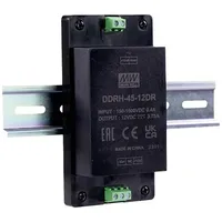 MeanWell Mean Well DDRH-45-24DR Hutschienen-DC/DC-Wandler (DIN-Rail) 24 V/DC Anzahl Ausgänge:1 x Inhalt 1St.