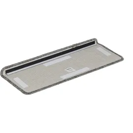 Relaxdays Stufenmatte 65 x 24 cm Grau