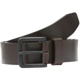 JACK & JONES Herrengürtel Leder braun 80