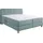 Home Affaire Boxspringbett »Fargo« inkl. Topper, in 3 Matratzenarten, in Samt- oder Strukturstoff blau