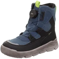 superfit Mars Warm Gefütterte Gore-tex Schneestiefel, Blau Schwarz 8010, 35 EU