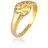 Elli Ring Siegelring Royal Hammerschlag Trend 925 Silber