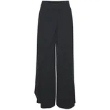 French Connection Leinenhose weit fließend Schwarz 52/54