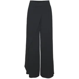 French Connection Leinenhose weit fließend Schwarz 52/54