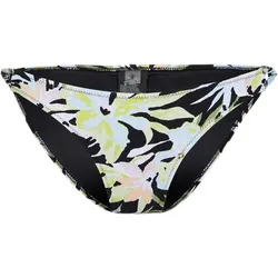 VOLCOM Off Tropic Hipster Damen Bikini-Hose Bikini-Unterteil mit floralem Muster Bademode mit seitlichen Cut Outs O2212105 MLT Bunt - XS