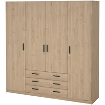 OEM Kleiderschrank Spell 196 x 201 x 50 cm Braun