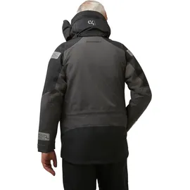 crazy4sailing Stavanger II Ocean Segeljacke Herren Grau S