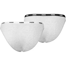 Puma 2er Pack PUMA Slip Damen grey / grey XL