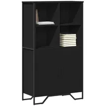 vidaXL Highboard 79,5 x 137,5 x 35,5 cm Schwarz