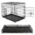 MuCoLa Transportbox 120 x 80,5 x 75 cm Schwarz