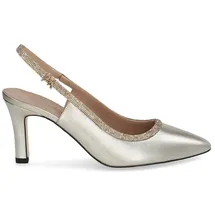 Peter Kaiser Peeptoes & Slingpumps 79641, Glattleder, Gold, Damen EU 3,5/36 - 36 EU