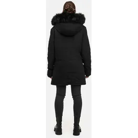 trueprodigy Julius F Damen Winterjacke hochschließender Kragen Schwarz M - Schwarz - M