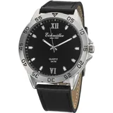 EICHMÜLLER Herrenuhr RE1040 Schwarz PU-Armband 44 mm