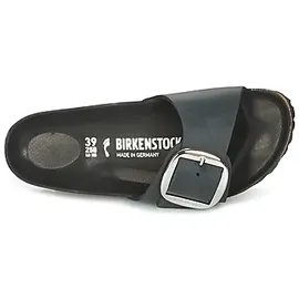 Birkenstock Madrid Big Buckle Nubukleder geölt schmal schwarz 41