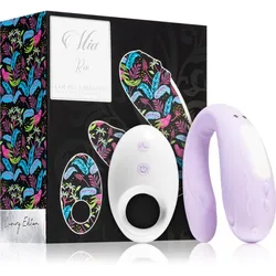 Mia Rin Remote Control Partner Vibrator Purple 9 cm