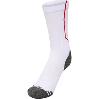 Hummel Unisex Kinder Hmlpro Low Training Sock, WHITE/TRUE RED,