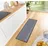 HANSE HOME Cook & Clean Läufer – rutschfest Teppichläufer Flachgewebe Kurzflor Teppich Küchenteppich Waschbar Küchenläufer Kitchen für Flur, Küche, Wohnzimmer – Grau, 50x150cm