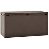 furnicato Gartenbox Braun 114x47x60 cm (1 St) braun