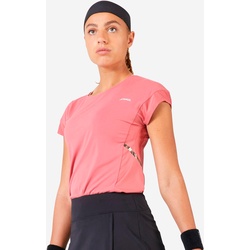 Tennis T-Shirt Damen - Dry 500 rosa, rosa, L