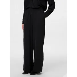 Pieces PCTIFFANY HW WIDE PANTS WVN NOOS BC Schlupfhose Schwarz S