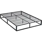 Habitat et Jardin Metallbettrahmen 160 x 200 cm Schwarz