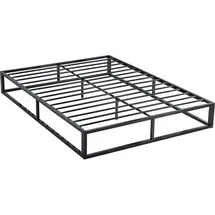 Habitat et Jardin Metallbettrahmen 160 x 200 cm Schwarz