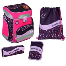 Scooli EasyFit Glow Edition 5-tlg. heartbeat