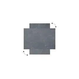 ALLboards Magnettafel 60,0 x 40,0 cm Marmor anthrazit