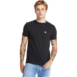 Timberland Mens Short Sleeve Dun-riv Pocket T black M