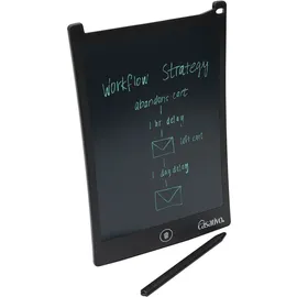 casativo LCD-Schreibtafel (21,5 cm) mit präzisem Eingabestift – Elektronisches Zeichentablett für Notizen & Skizzen, inkl. Batterie