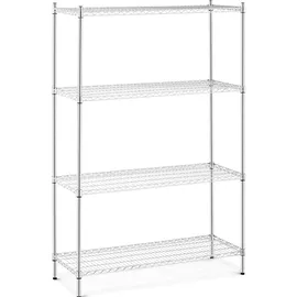 Royal Catering Metallregal 120 x 45 x 180 cm 1.000 kg Standregal Steckregal Schwerlastregal
