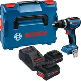 Bosch GSB 18V-65 inkl. 2 x 5,5 Ah + L-Boxx