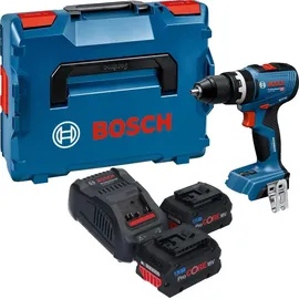 Bosch GSB 18V-65 inkl. 2 x 5,5 Ah + L-Boxx