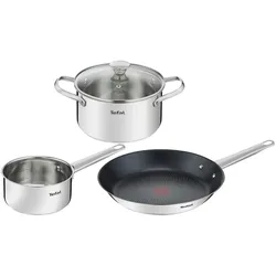 Tefal Kochgeschirrset  Cook Eat , silber , Edelstahl