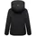 Navahoo Damen, Warme Winterjacke mit 2-Wege-Reißverschluss Blütenlicht 14 Black Gr. XS - XS