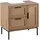 KADIMA DESIGN Waschbeckenunterschrank Eiche-Optik 60 x 60 x 40 cm mit Tür und Schubladen Braun
