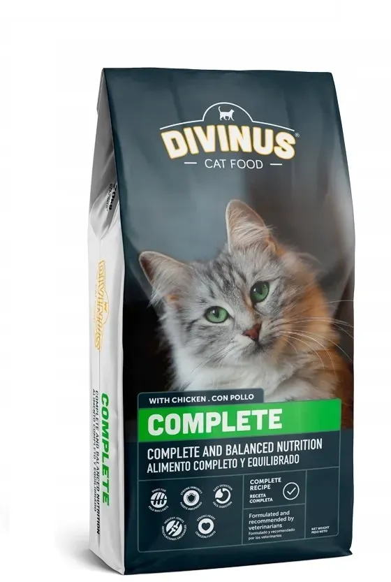 DIVINUS Cat Complete Adult Trockenfutter für Katzen 2 kg